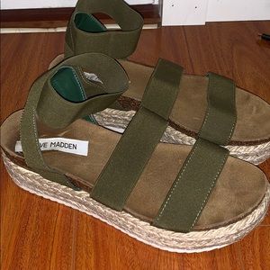 STEVE MADDEN Kimmie Flatform Espadrille Sandals
